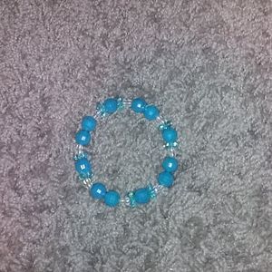 Blue bracelet